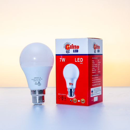 Glitto LED A Type Bulb - 7W